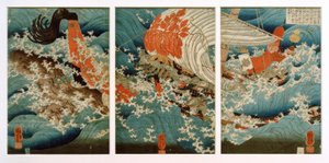 Yojibeis Opfer von Utagawa Kuniyoshi