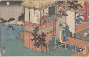 Kanadehon Chūshingura: Akt VII, Mitte der 1830er Jahre