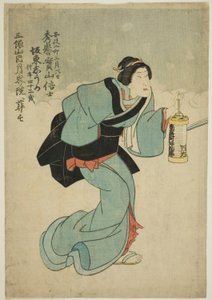 Gedenkporträt des Schauspielers Bando Shuka I von Utagawa School