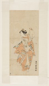 Tanzende Geisha von Utagawa Toyoharu