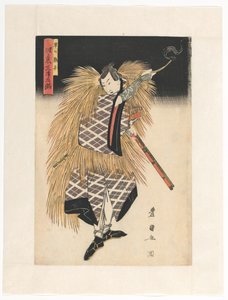 Kanpei jagt mit brennender Lunte von Utagawa Toyokuni (I)