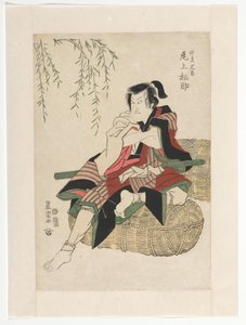 Tanabe Bunzo auf Reissäcken von Utagawa Toyokuni (I)