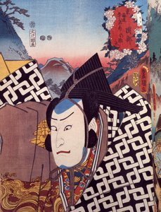 Porträt eines Kabuki-Theaterschauspielers, ukiyo-e