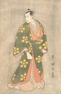 Bando Hikosaburo III in der Rolle von Sugawara no Michizane