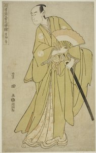 Otawaya: Onoe Matsusuke I als Oboshi Yuranosuke, aus der Serie „Porträts von Schauspielern auf der Bühne (Yakusha butai no sugata-e)“ von Utagawa Toyokuni I
