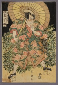Der Schauspieler Bando Yasosuke von Utagawa Toyokuni I