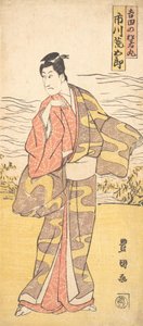 Der Schauspieler Ichikawa Aragoro als Yoshida no Matsuwaka-Maru von Utagawa Toyokuni I