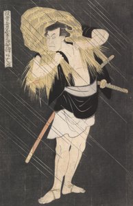Der Schauspieler Otani Tomoemon in der Rolle von Ono Sadakuro, aus der Serie Bild der Schauspieler, ca. 1795