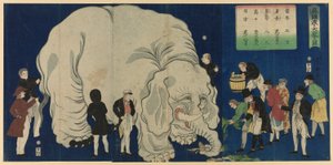 Der große Elefant aus einem fremden Land (Ikoku watari dai zo no zu)