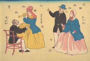 Englische und russische Paare, 1. Monat, 1861
