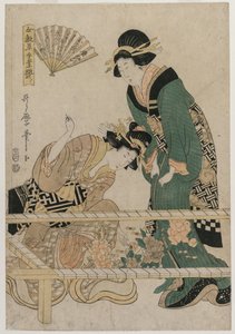 Chinesische Stickerei aus der Serie Lehrreiche Muster für Frauenhandwerk, 1808
