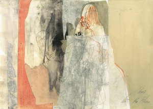 Abstrakte Figuren-Collage von Ute Rathmann