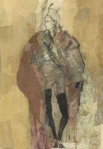 Schicke Modeillustration