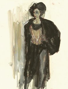 Elegante Modefrau von Ute Rathmann