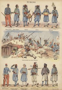 Turcos, Kolonialsoldaten der französischen Armee von Victor Armand Poirson