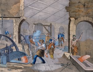 Schmieden, ca. 1860