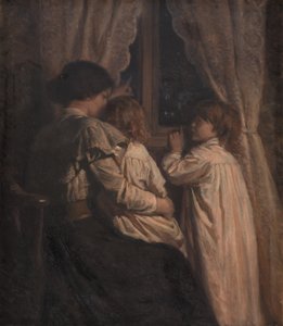Die Kinder sagen ihren Sternen Gute Nacht von Valdemar Irminger