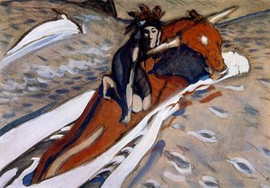 Entführung der Europa 1910 von Valentin Serov