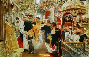 Kaiser Nikolai Alexandrowitsch von Valentin Aleksandrovich Serov