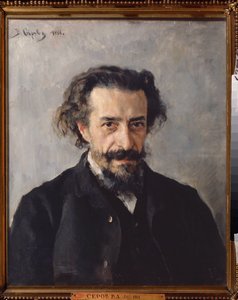 Porträt des Komponisten Pavel Ivanovich Blaramberg (1841-1908)