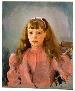 Porträt der Großfürstin Olga Alexandrowna von Russland, 1893 von Valentin Aleksandrovich Serov