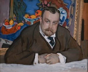 Porträt von Iwan Abramowitsch Morosow von Valentin Aleksandrovich Serov