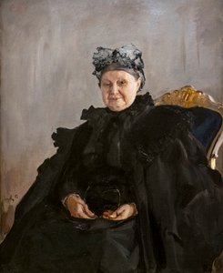 Porträt von Maria Fedorovna Morozova von Valentin Aleksandrovich Serov