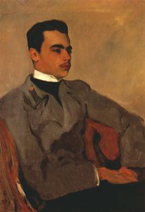 Porträt von Prinz Nikolay Yusupov, Graf Sumarokov-Elston 1883-1908, 1903 von Valentin Aleksandrovich Serov
