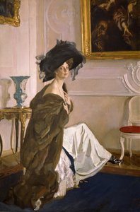 Porträt von Prinzessin Olga Orlova, 1911