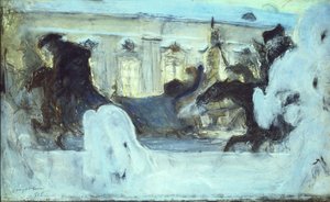 Ritt der Kaiserin Katharina II., 1906 von Valentin Aleksandrovich Serov