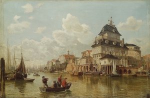 Das Baumhaus am Hamburger Hafen von Valentin Ruths