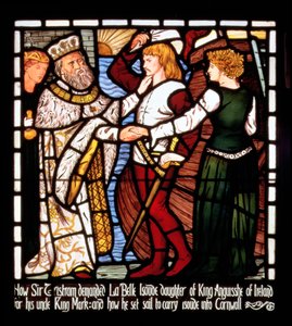 Sir Tristan verlässt Irland mit Isolde die Schöne, aus 