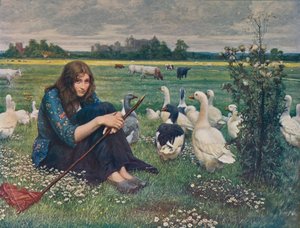 Das Gänsemädchen, ca. 1878, ca. 1915