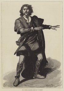 Mr. H. Irving als Macbeth