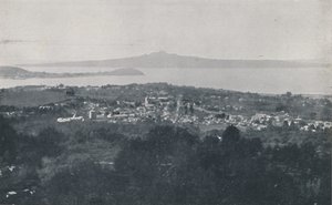 Auckland Hafen, 1924