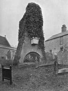 Ein Grab über der Erde, Pinner Churchyard, London, 1924-1926 von Valentine and Sons Ltd