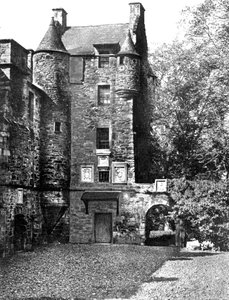 Ferniehirst Castle, Jedburgh, Borders, Schottland, 1924-1926 von Valentine and Sons Ltd