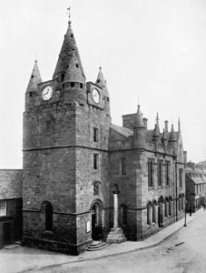 Alter Turm, Tain, Ross und Cromarty, Schottland, 1924-1926 von Valentine and Sons Ltd