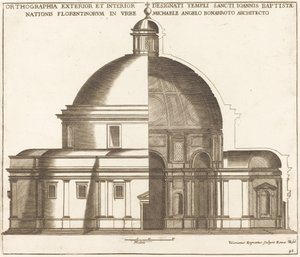 Abschnitt der Kirche des Heiligen Johannes des Täufers