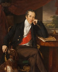 Porträt von Graf Nikita Petrowitsch Panin 1770-1837, 1830er von Vasili Andreevich Tropinin