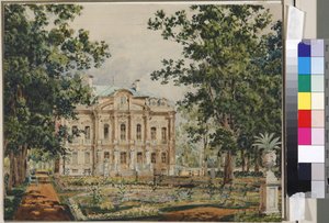 Eigene Datscha von Kaiser Alexander II. in Peterhof von Vasili Semenovich Sadovnikov
