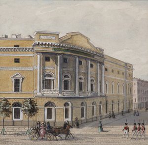 Die Kaiserliche Öffentliche Bibliothek in Sankt Petersburg, 1830-1840er