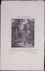 Ansichten von Sankt Petersburg. Sankt Michaels Schloss, 1833 von Vasili Semenovich Sadovnikov