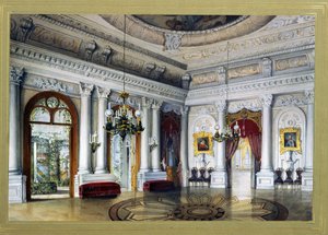 Der Antonio-Vighi-Raum im Jussupow-Palast in St. Petersburg von Vasili Semenovich Sadovnikov