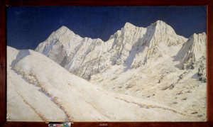 Indien, Schnee auf dem Himalaya von Vasili Vasilievich Vereshchagin