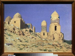 Nekropole Shah I Zinda in Samarkand von Vasili Vasilievich Vereshchagin