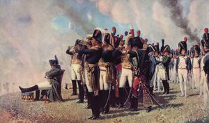 Napoleon I auf den Höhen von Borodino