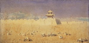 Ruinen in Chuguchak, Xinjiang, 1869