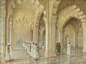 Die Perlenmoschee in Agra von Vasili Vasilievich Vereshchagin