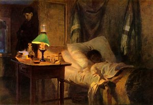 Der Kranke von Vasilij Dmitrievic Polenov